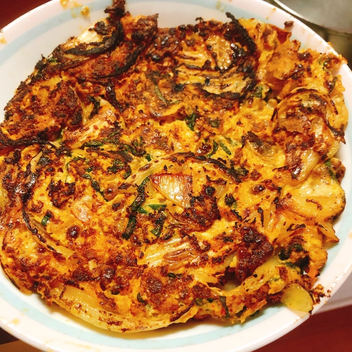 ダイエットに オートミールキムチーズ納豆チヂミ レシピ 作り方 By もみょこ 楽天レシピ